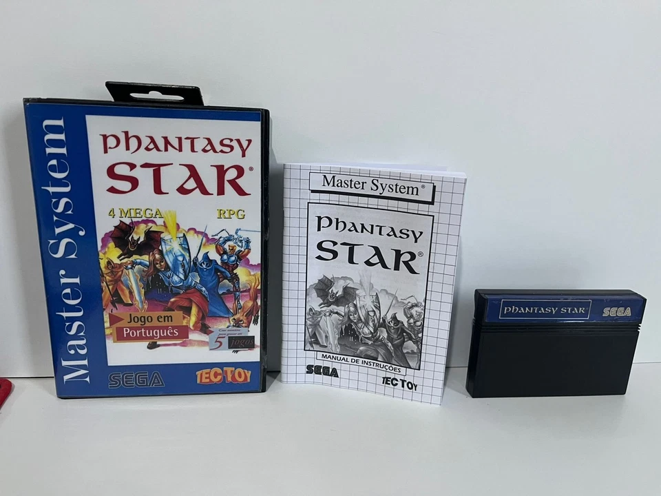 Phantasy Star Blue Label - Sega Master System - Tectoy Tec Toy Brazil Exclusive - Image 1 of 3