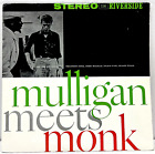 Gerry Mulligan Meets Thelonious Monk 1987 Winyl OJC Riverside Records Remastered