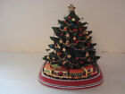 Pfaltzgraff Christmas Heritage Holiday Standing 3D Christmas Tree Napkin Holder