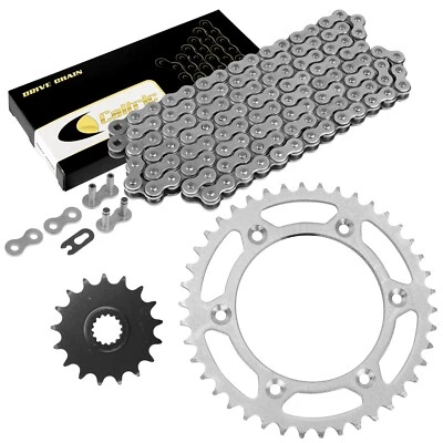 Kit de cadena de transmisión y piñones para KTM 640 LC4 1998-2006 Foto 1 de 4