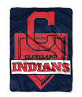 Cleveland Indians Throw Blanket Home Plate MLB Plush Fleece New In Package