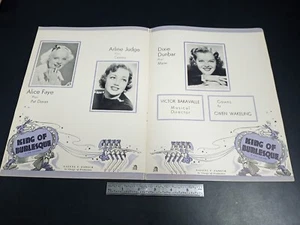 HReporter 1 2 1936 King of Burlesque Alice Faye Dixie Dunbar Nick Long Spy 77 - Picture 1 of 7