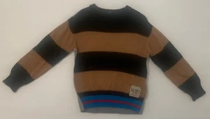 No 21 Boys Striped Wool Sweater Size 6 - Picture 1 of 5