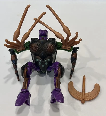 Vintage Beast Wars Transformers Blackarachnia Spider Predacon - INCOMPLETE (180) Cover