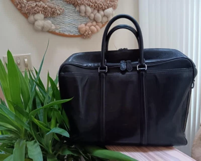 Maletín COACH Metropolitan Commuter Estilo No. 56658 en negro! Foto 1 de 4