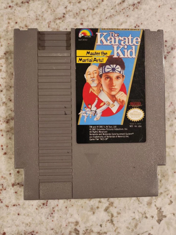 The Karate Kid Nintendo NES - Image 1 of 1