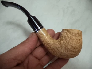 PIPA PIPE PFEIFE NERONE BY MOLINA ITALY ULIVO OLIVO NUOVA RUSTICATA TOP 38 - Bild 1 von 1