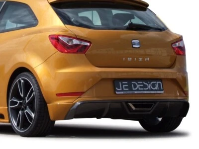 JE-Design Heckeinsatz Diffusor passend für Seat Ibiza 6J Facelift JE6J36CL - Bild 1 von 2