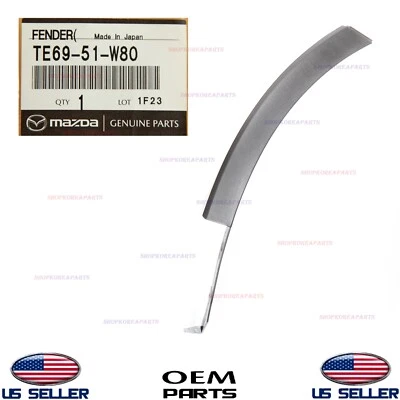 Genuine Bumper Molding Front LEFT Driver Side ⭐OEM⭐ Mazda CX-9 2010-2015 - Image 1 of 4