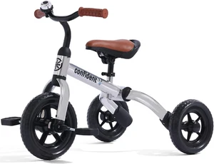 3 in 1 Toddler Tricycles for 2-5 Years Old Boys Girls with Adjustable Seat Detac - Picture 1 of 6