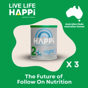 Happi Night Follow On Formula Stage 2 600g x 3 - Picture 1 of 4