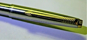 Original Parker Edelstahl-Kugelschreiber, Miene muss ersetzt werden, Made in USA - Bild 1 von 3