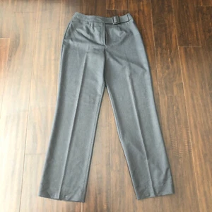 ESCADA Size 38 Gray Wool Dress Pants - Picture 1 of 9