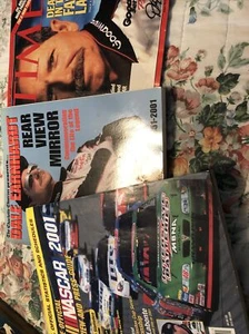 Set Of 3 DALE EARNHARDT NASCAR TIME MAGAZINE, Rear View Mirror, NASCAR 2001 - Picture 1 of 5