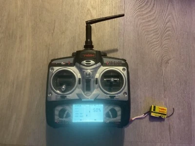 Robbe  Sender XS-4 LCD mit Empfänger RX2411 Gebraucht kostenlose Versand!  - Bild 1 von 3
