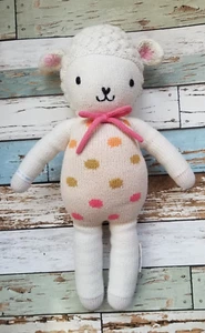Cuddle and Kind Lucy the Lamb Plush Animal Toy Hand Knit Peru Regular - Picture 1 of 7