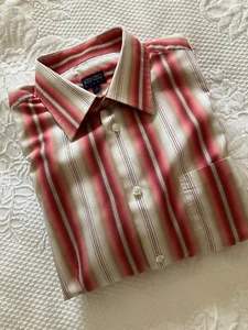 Vintage Kenzo Homme Striped Cotton Shirt XL/17 - Picture 1 of 8