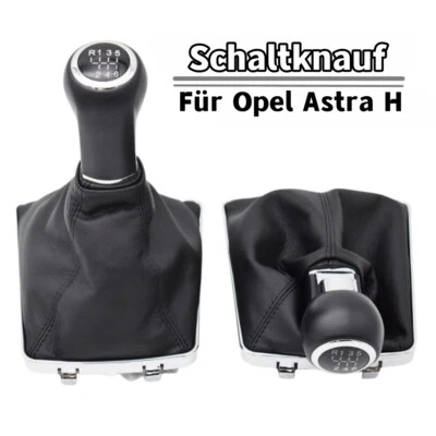 6 Gang Schaltknauf Schalthebel Schaltknopf Schaltsack Knauf  Für Opel Astra H - Bild 1 von 4
