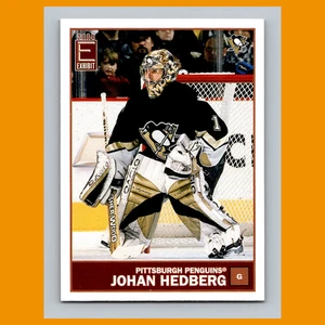 Johan Hedberg #117 2003-04 Pacific Exhibit Yellow Backs Pittsburgh Penguins Card - Picture 1 of 3