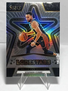 STEPHEN CURRY 2024/25 PANINI SELECT LODESTARS SILVER PRIZM INSERT #14 RARE MINT - Picture 1 of 10