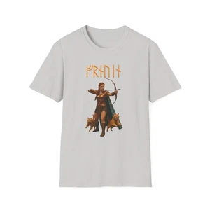 Freya in Elder Futhark: Unisex Softstyle T-Shirt - Bild 1 von 57