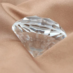 Adornos Decorativos 40 Mm Diamantes Transparentes Novia Oficina Boda para - Imagen 1 de 11