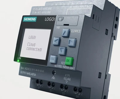 SIEMENS 6ED1052-1MD08-0BA2 -LOGO! 12/24RCE, logic module NEW- UK STOCK -VAT Inv. - Image 1 of 4