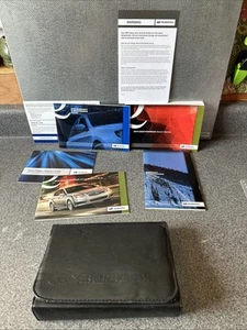 2010 Subaru Owners Manual Outback  Legacy In Black Leather Case - Picture 1 of 11