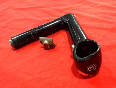 Винтажный CINELLI 1R стержень черный 130 мм 26,4 зажим 22.2 C логотип Quill L'EROICA - Изображение 1 из 4