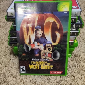 Wallace & Gromit Curse of the Were-Rabbit Xbox, 2005 komplett mit Handbuch & Hülle - Bild 1 von 4