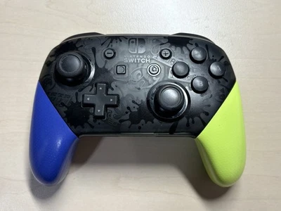 Nintendo Switch Pro Controller HAC-013 Splatoon 3 Special Edition - Image 1 of 4