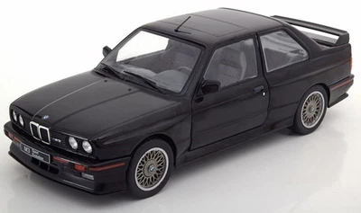 1/18 Solido BMW M3 E30 SPORT EVOLUTION BLACK 1990 S1801501 COCHESAESCALA - Imagen 1 de 4