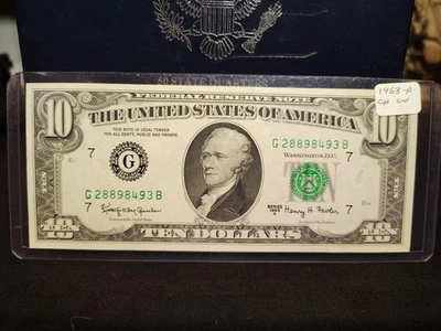 1963A $10 Note Uncirculated - Image 1 of 2