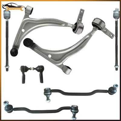 Kit de suspensión de barras estabilizadoras brazos de control inferiores delanteros 8X para Nissan Máxima 2004-2008 Foto 1 de 4