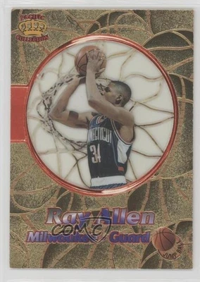 1996-97 Pacific Power Jump Ball Ray Allen #JB-2 Rookie RC HOF - Imagem 1 de 2