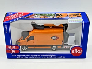 SIKU NO.1940 1:50 Scale Mercedes Sprinter Elevated platform Model + FREE POST - Picture 1 of 18
