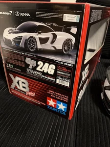 Tamiya Expert Built Rc McLaren Senna 2.4g TT02 Chasis Xb Pro - Picture 1 of 12