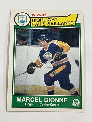 1983-84 O-Pee-Chee Hockey #151 - Marcel Dionne - Los Angeles Kings - Image 1 of 2