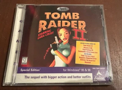 Tomb Raider II Starring Lara Croft para computador pessoal PC testado completo - Imagem 1 de 3