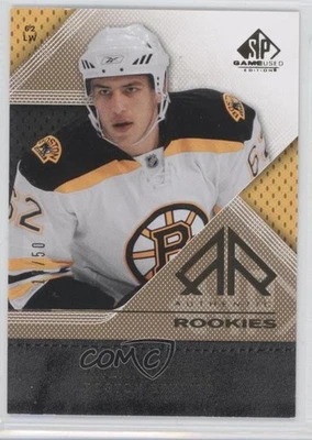 2007 SP Game Used Edition Authentic Rookies Gold /50 Milan Lucic #182 Rookie RC - Image 1 of 2