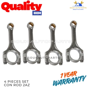 13201-29685-A0 CONNECTING ROD 1AZ 2AZ -FE FSE FXE 4PCS For Camry Rav4 2.4L 01-09 - Picture 1 of 5