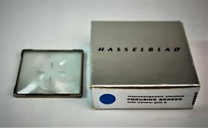 Original Hasselblad Wechsel-Scheibe Ausrichtung der Bildmitte/Seite Central-Grid - Photo 1/3