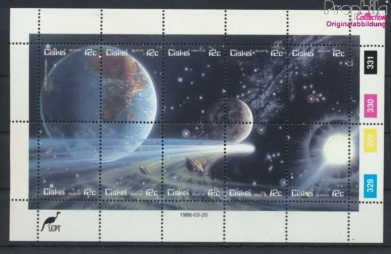 Sudáfrica - Hoja Ciskei 87-96 (edición completa) sin montar como nueva / (10049083 Foto 1 de 1