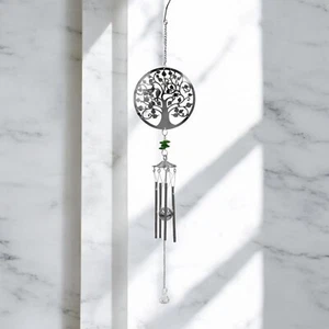 Tree Stainless Steel Hanging Wind Chime – Outdoor Garden Decor - Picture 1 of 13