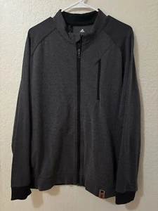 Grey Adidas Adicross Fill Zip Jacket Men’s Size L - Picture 1 of 1