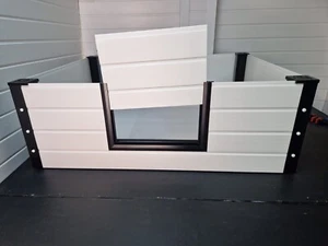 Whelping Box /Pen Dog Bed Plastic Reusable Small 90cm x 90cm x 40cm 3ft x 3ft - Picture 1 of 4