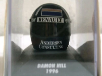 WOW EXTREMELY RARE Helmet Damon Hill Arai Winner GP France 1996 1:8 Minichamps - Image 1 of 3