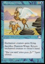 Magic the Gathering MTG Phantom Wings (49) Weatherlight   LP