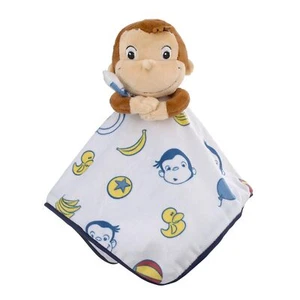 NoJo Welcome to The Universe Baby Curious George White, Blue, - Picture 1 of 6
