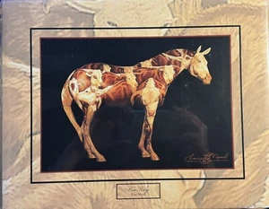 Cuadro El rastro de los ponis pintados 11X14" -Cow Pony- - Imagen 1 de 2